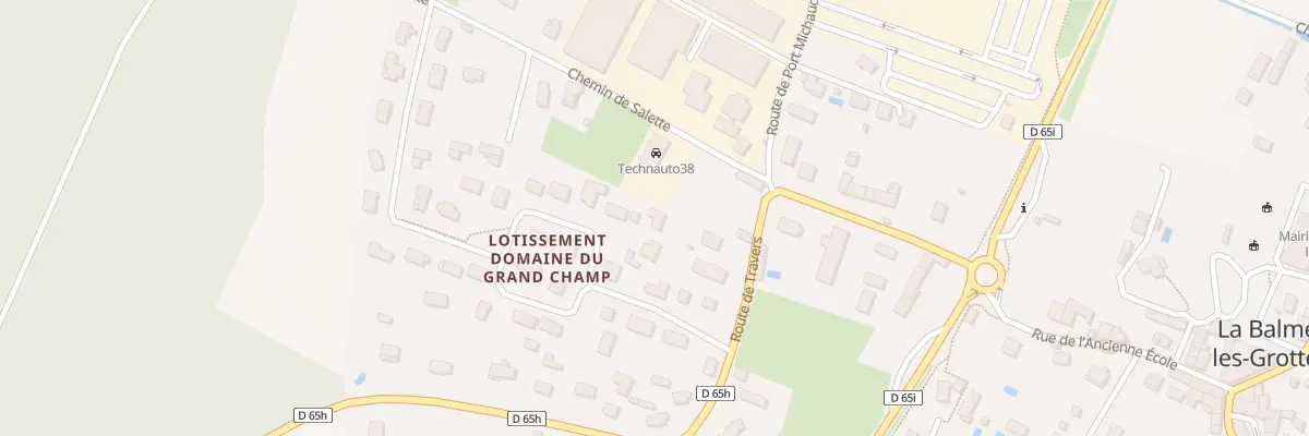 Plan du 40 Rue de Monlieux à La Balme-les-Grottes