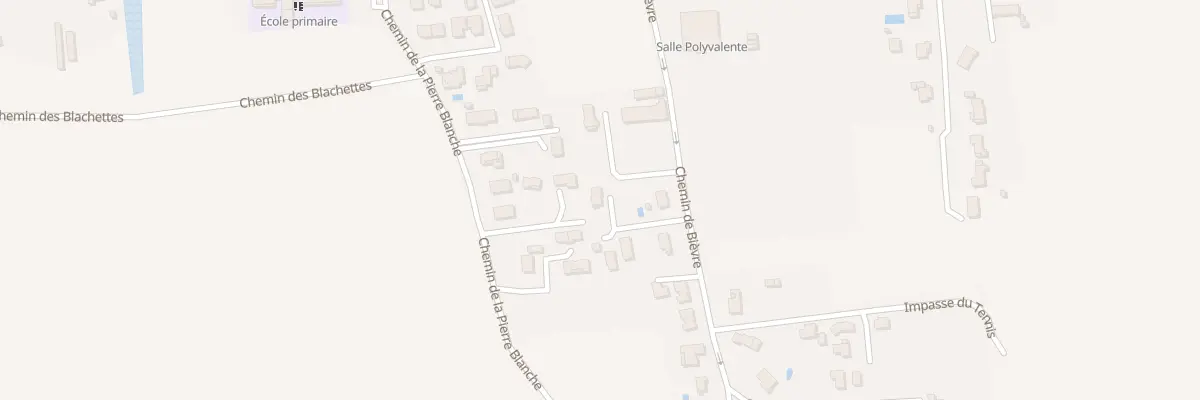 Plan du 250 Che de Bievre à Saint-Hilaire-de-la-Côte