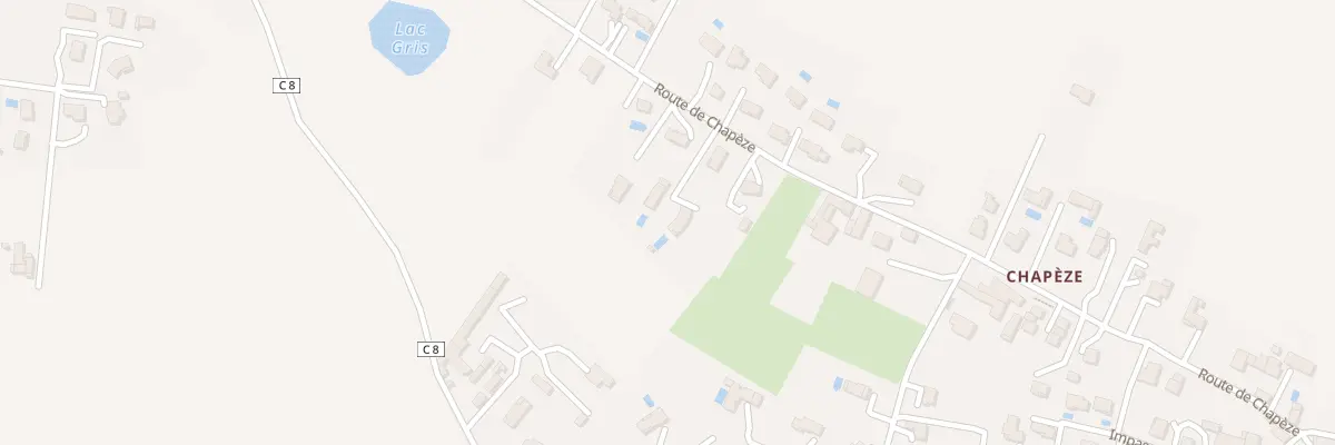 Plan du 494 Rte de Chapèze à Saint-Savin
