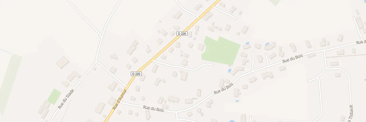 Plan du 20 Rue d’Aumur à Saint-Aubin