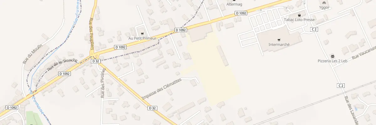 Plan du 16D Rte de Grenoble à Saint-Sauveur