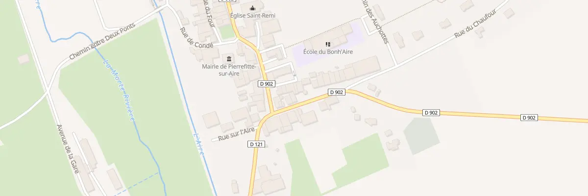 Plan du 5 Rue de la Vaux Morel à Pierrefitte-sur-Aire