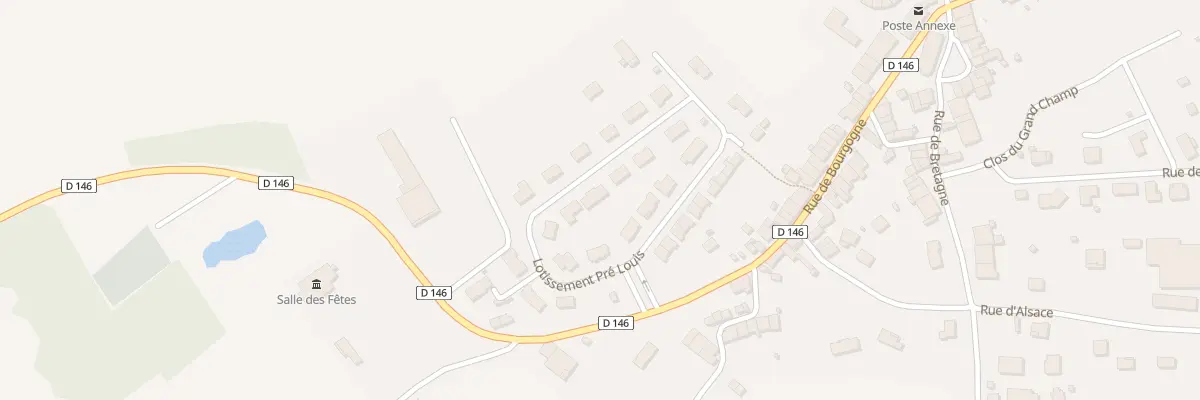 Plan du 15 Lot Pre Louis à Mandres-la-Côte