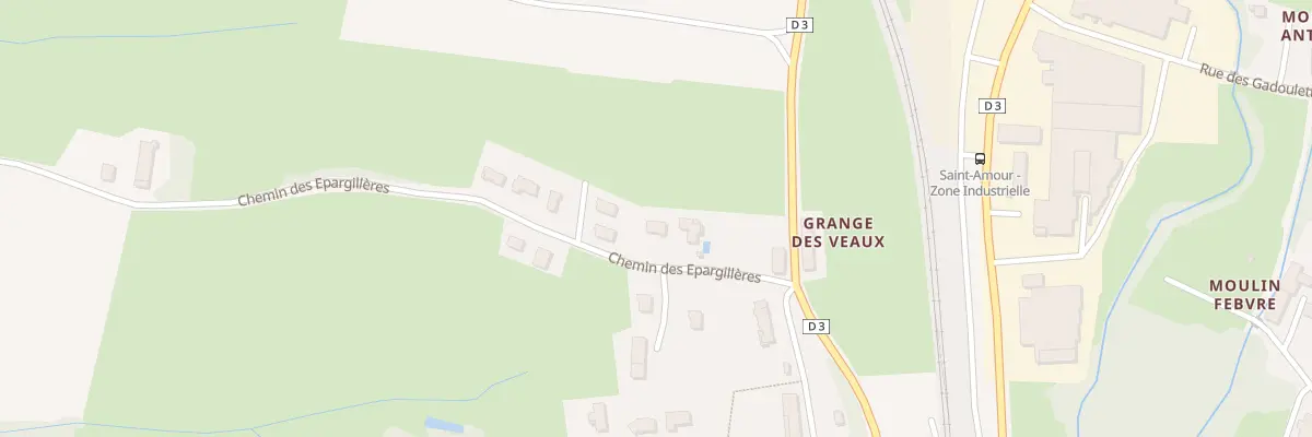 Plan du 4 Che des Epargilleres à Saint-Amour
