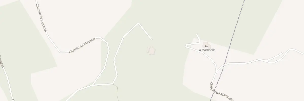 Plan du 490 Che de l’Arsenal à Ponet-et-Saint-Auban