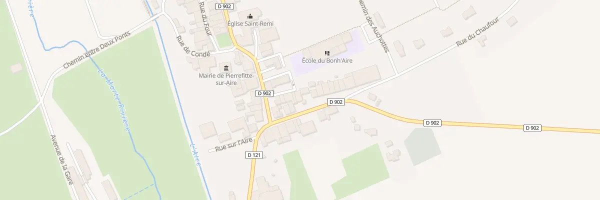 Plan du 9 Rue de la Vaux Morel à Pierrefitte-sur-Aire