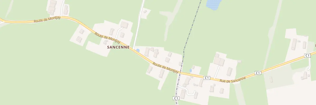 Plan du 96 Rte de Montjay au Planois