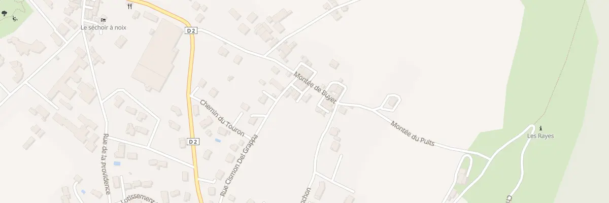 Plan du 220 Montée de Buyet à Saint-Laurent-en-Royans