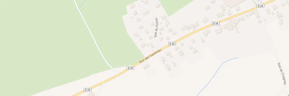 Plan du 22 Rue des Varennes à Laperrière-sur-Saône