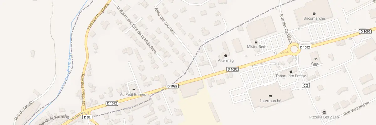 Plan du 4 All des Lauriers à Saint-Vérand