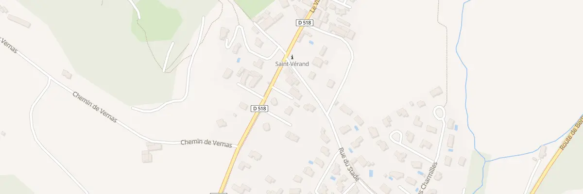 Plan du 5239 Le Village à Saint-Vérand