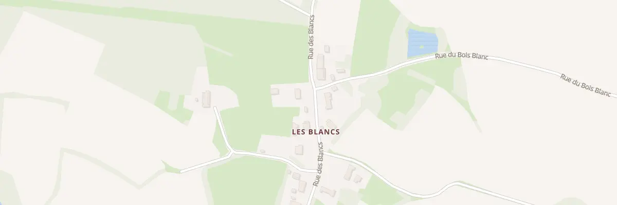 Plan du 772 Rue des Blancs au Fay