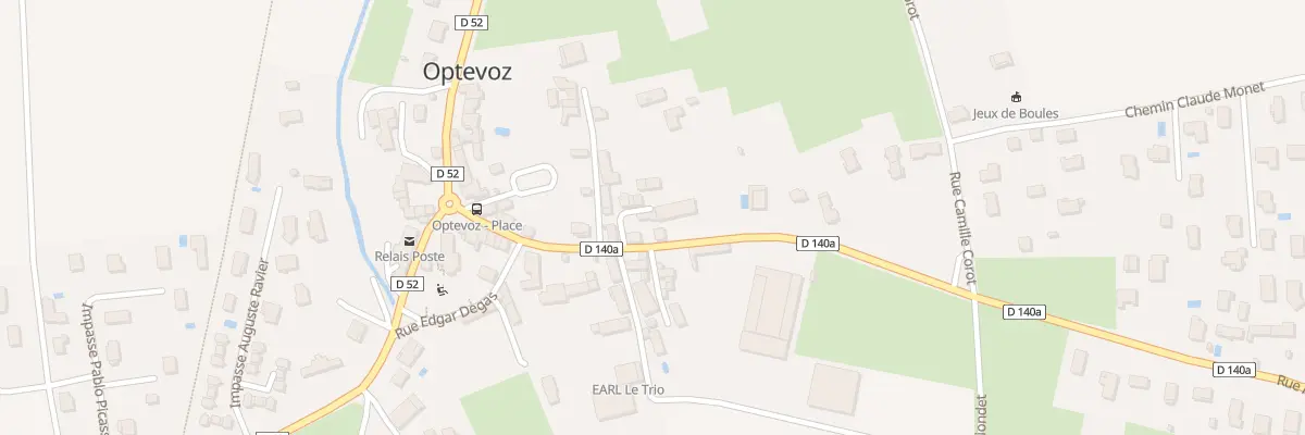 Plan du 159B Rue Pachot d’Arzac à Optevoz
