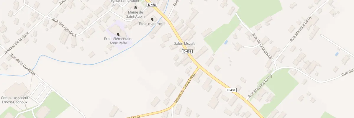 Plan du 5 Grande Rue à Saint-Aubin