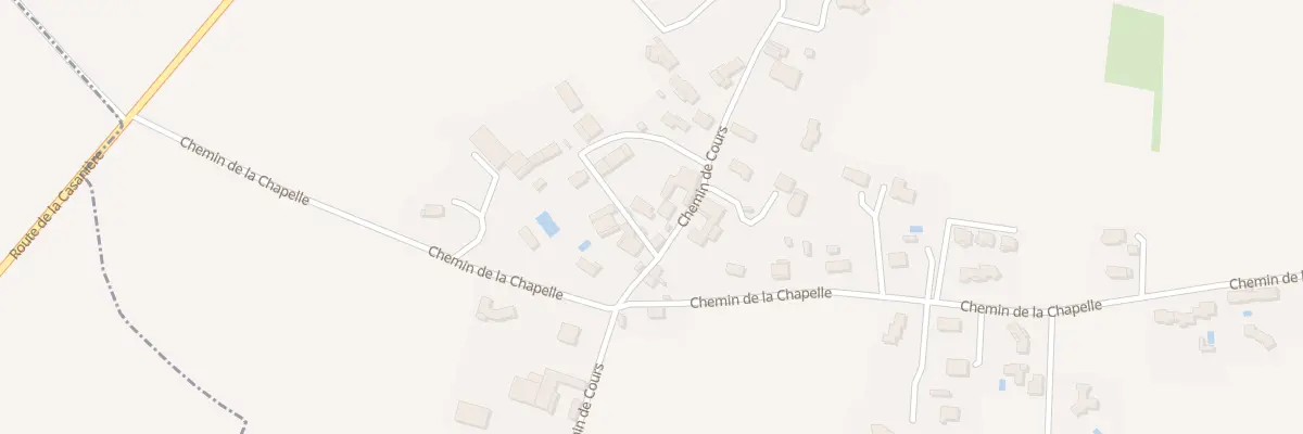 Plan du 74 Che de Cours à Saint-Étienne-de-Saint-Geoirs