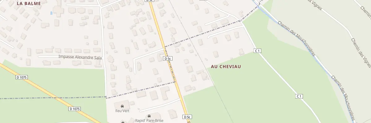 Plan du 97 Rue Pasteur à Ambutrix