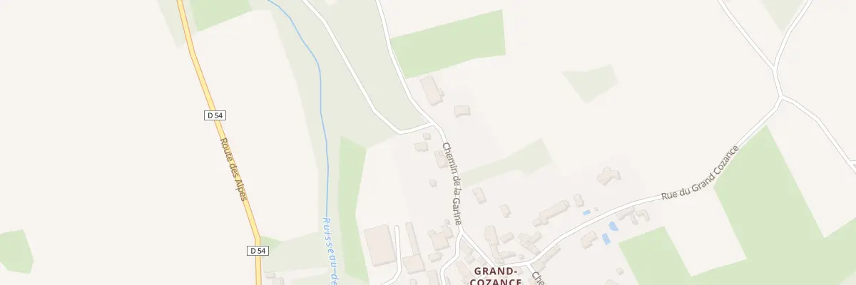 Plan du 215 Che de la Garine à Trept