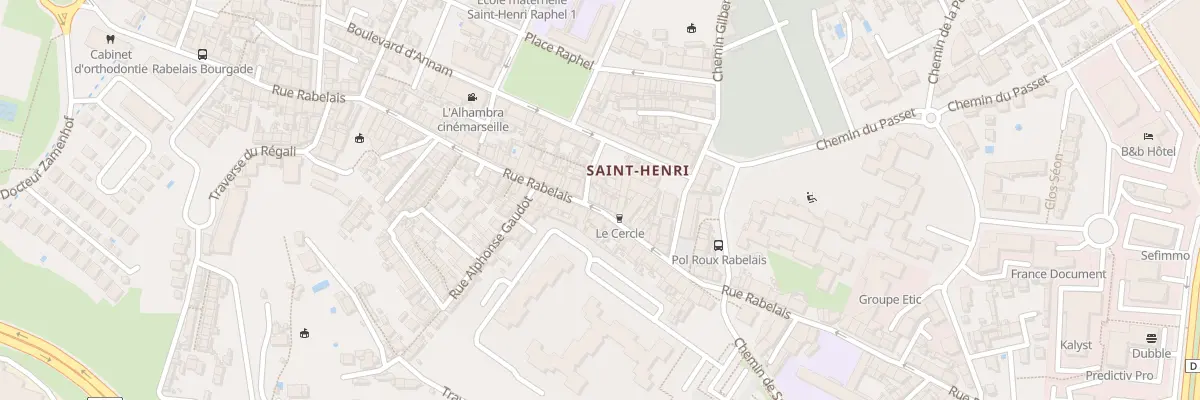 Plan du 160 Rue rabelais à Marseille 16e Arrondissement