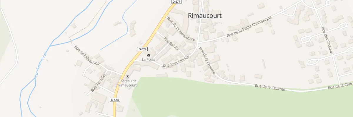 Plan du 9 Rue Jean Moulin à Rimaucourt