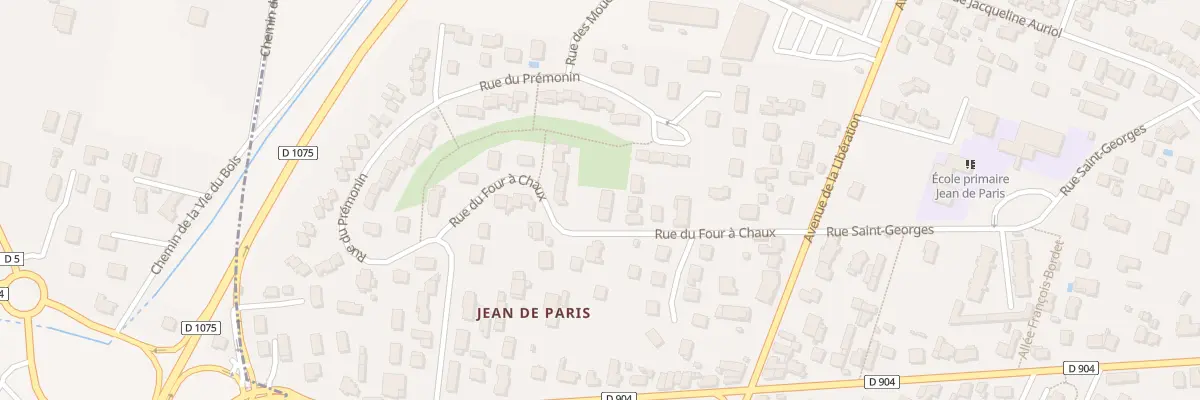 Plan du 150 Rue du Four à Chaux à Ambérieu-en-Bugey