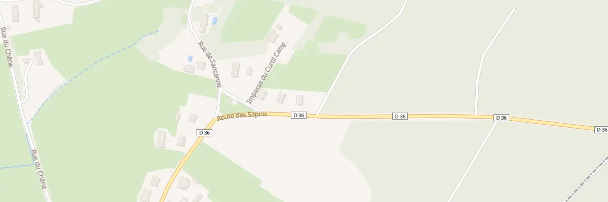 Plan du 5080 Les Communaux au Planois