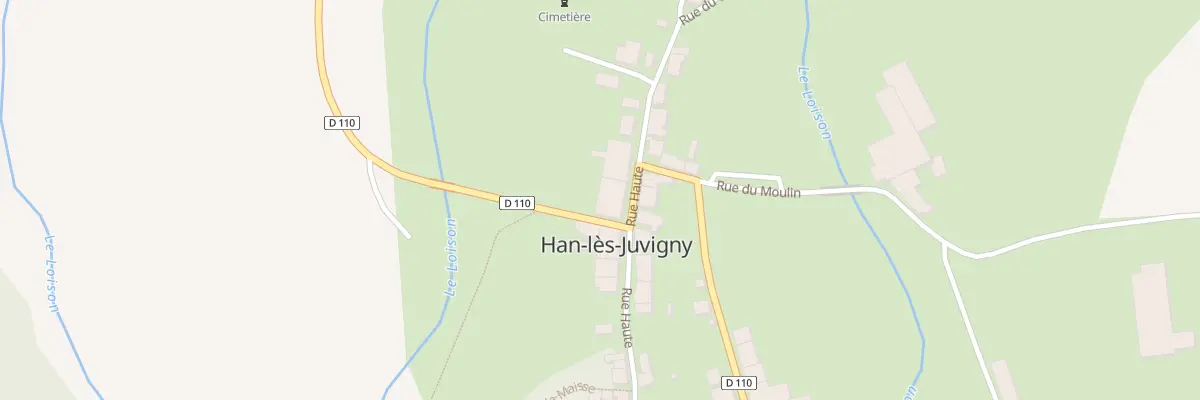Plan du 4 Rue Haute à Han-lès-Juvigny