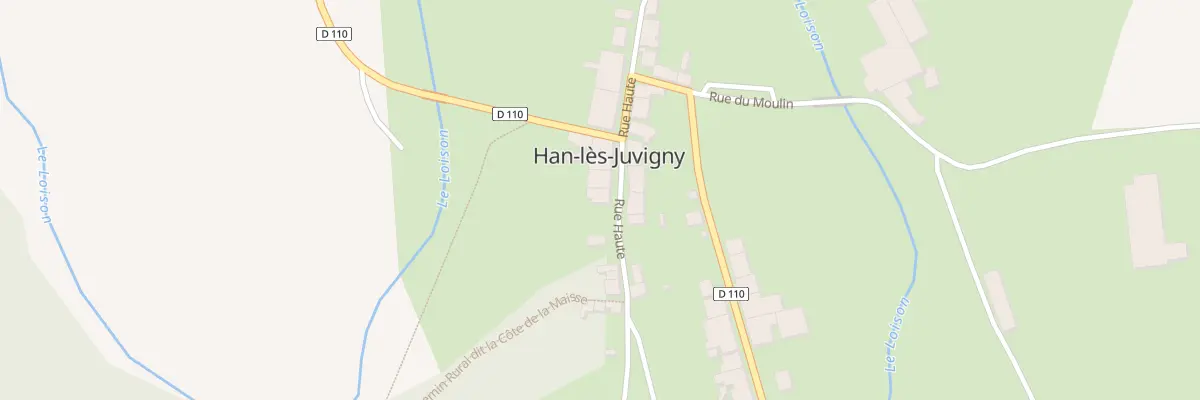 Plan du 10 Rue Haute à Han-lès-Juvigny
