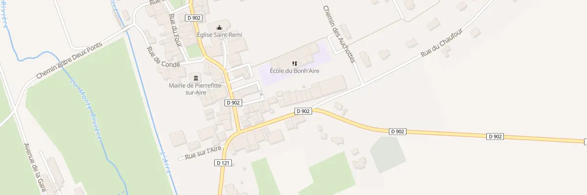Plan du 17 Rue de la Vaux Morel à Pierrefitte-sur-Aire