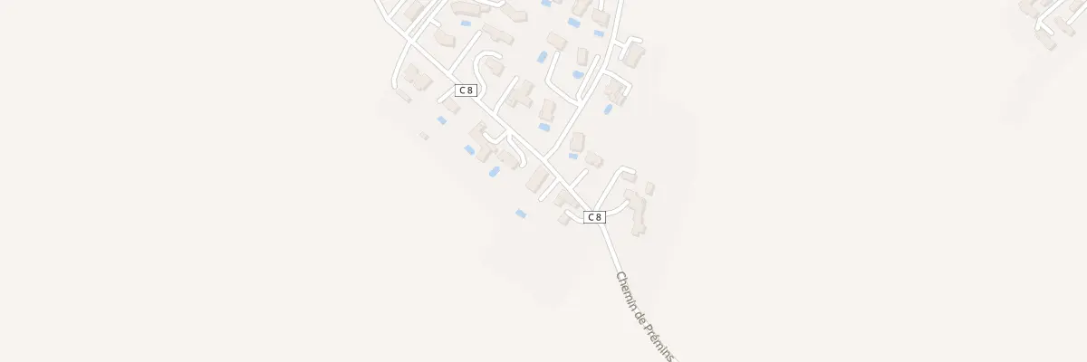 Plan du 900 Che de Premins à Saint-Savin