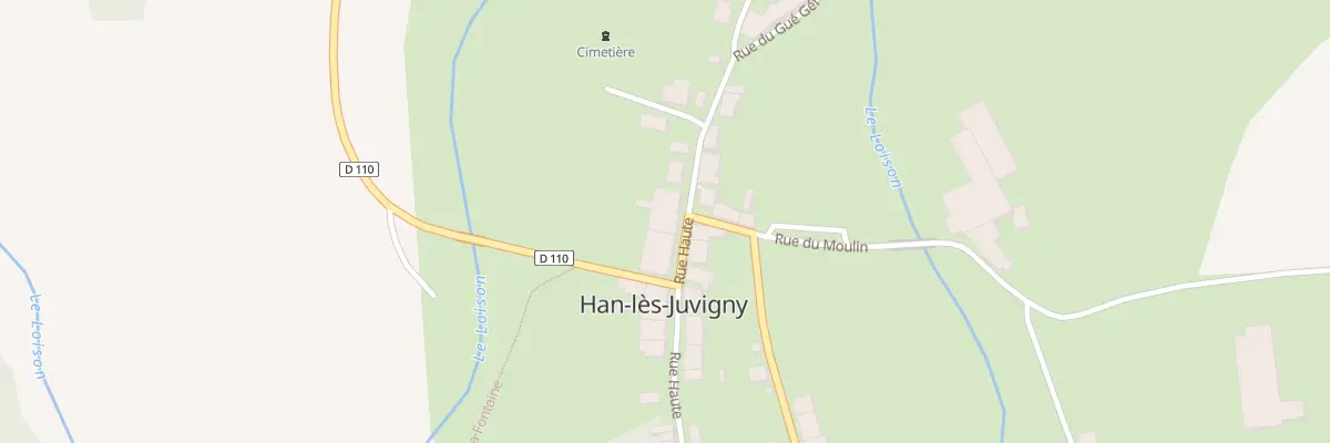 Plan du 1 Rue du Haut du Retour à Han-lès-Juvigny