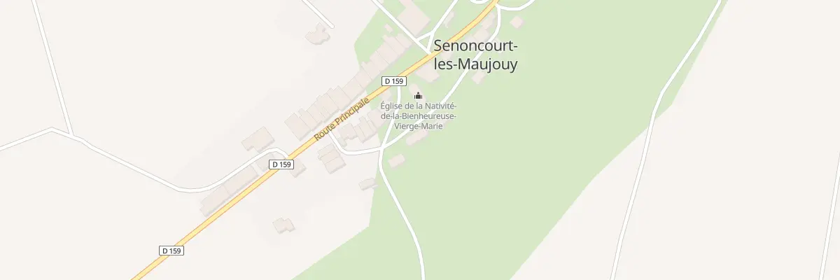 Plan du 2 Rue Haute à Senoncourt-les-Maujouy