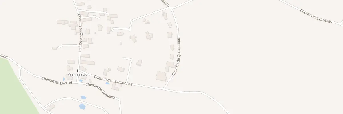 Plan du 5243 Quinsonnas à Sérézin-de-la-Tour