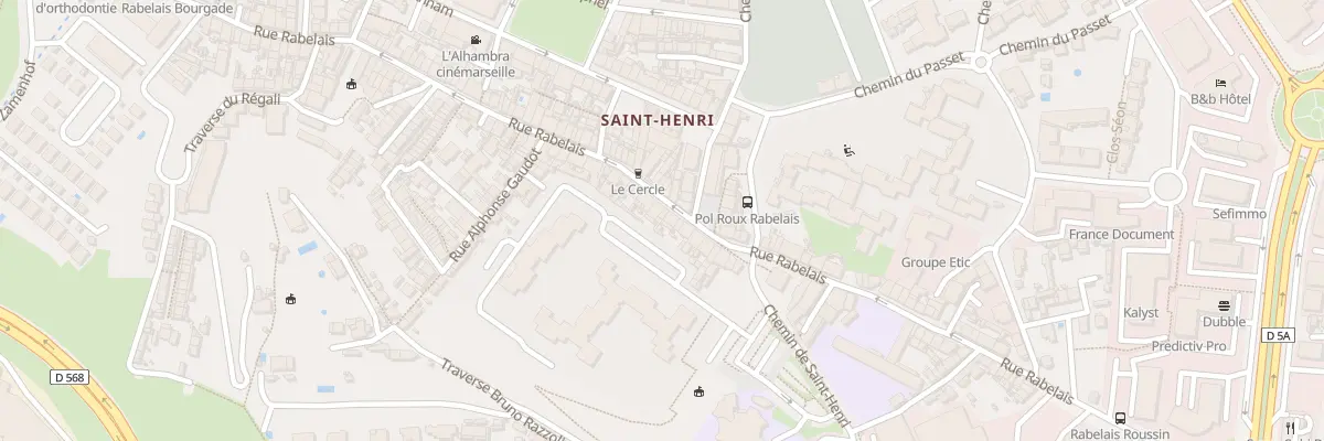 Plan du 143 Rue rabelais à Marseille 16e Arrondissement