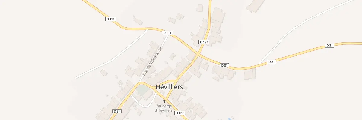 Plan du 5 Rue de Ligny à Hévilliers