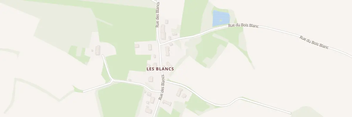 Plan du 781 Les Blancs au Fay