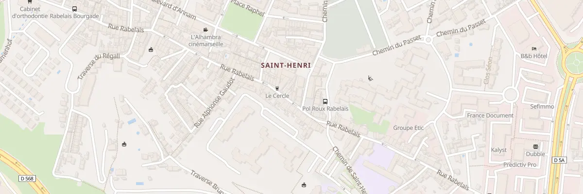 Plan du 144 Rue rabelais à Marseille 16e Arrondissement