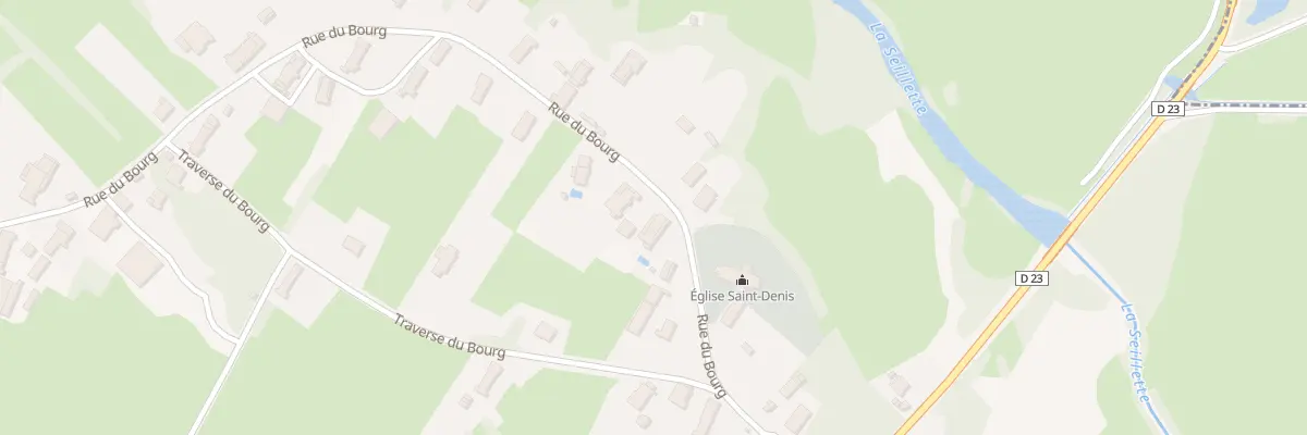 Plan du 255 Rue du Bourg à Frangy-en-Bresse