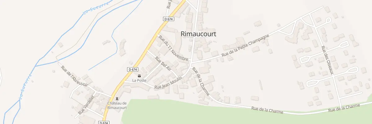 Plan du 12 Rue du Onze Novembre à Rimaucourt