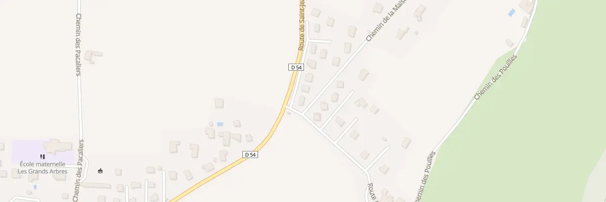 Plan du 20 Lot le Grand Champ à Saint-Laurent-en-Royans