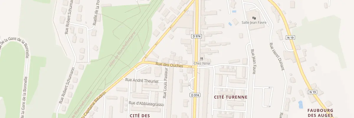 Plan du 5 Rue des Ouches à Langres