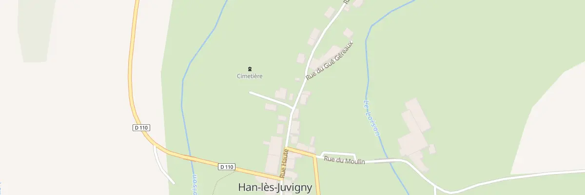 Plan du 7 Rue du Haut du Retour à Han-lès-Juvigny