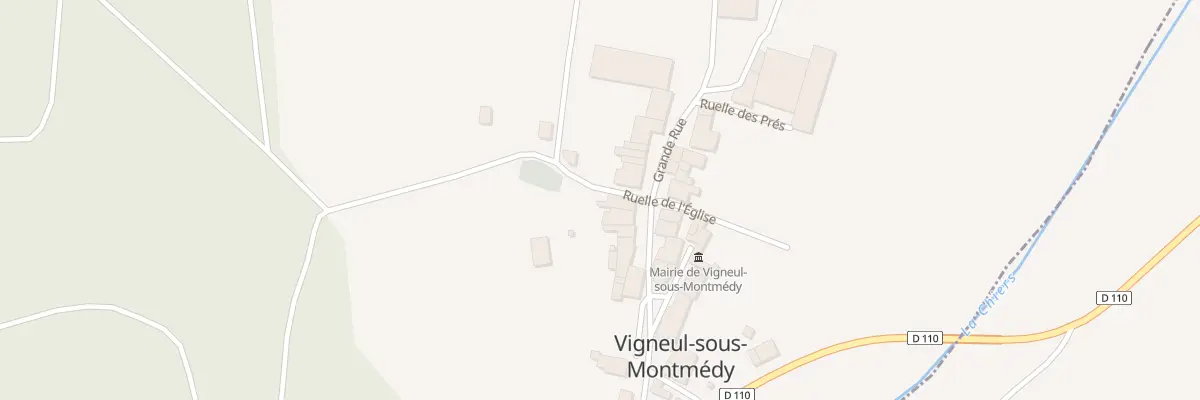 Plan du 13 Gr Grande Rue à Vigneul-sous-Montmédy