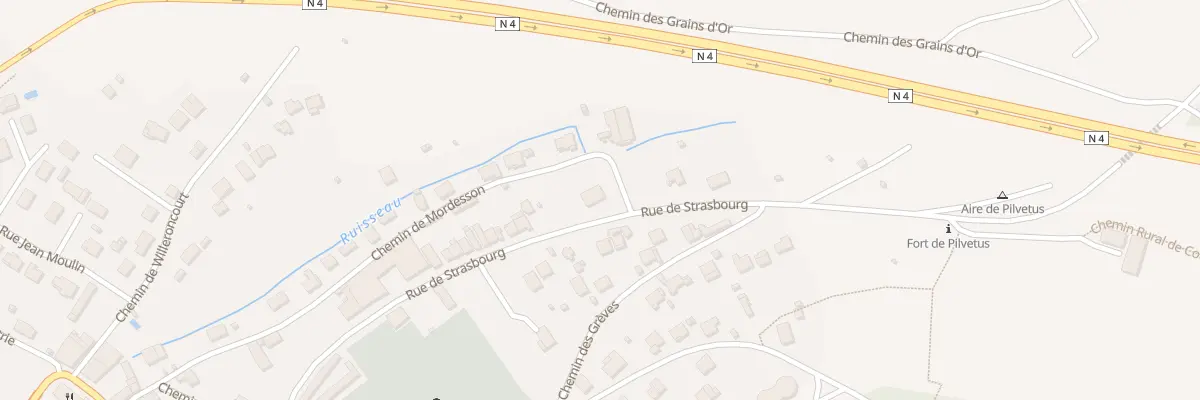 Plan du 115 Rue de Strasbourg à Ligny-en-Barrois