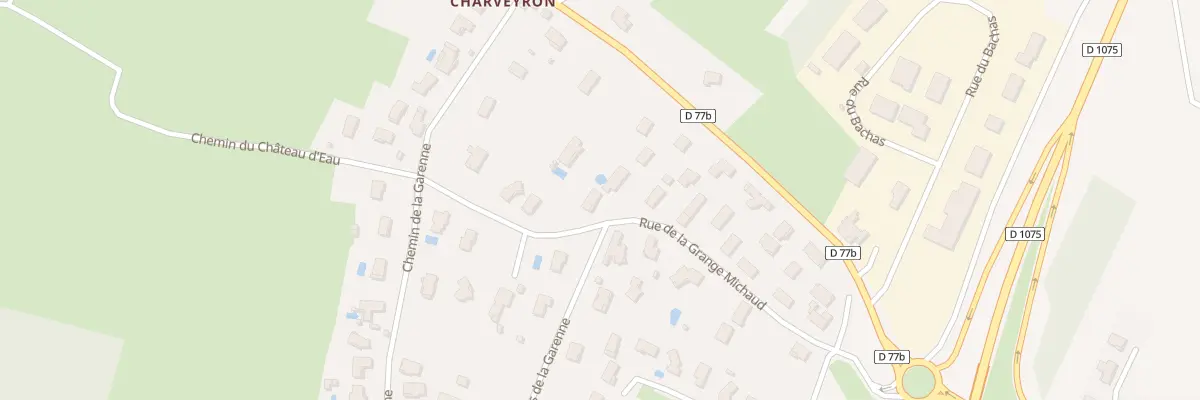 Plan du 9001 Rue de la Grange Michaud à Lagnieu