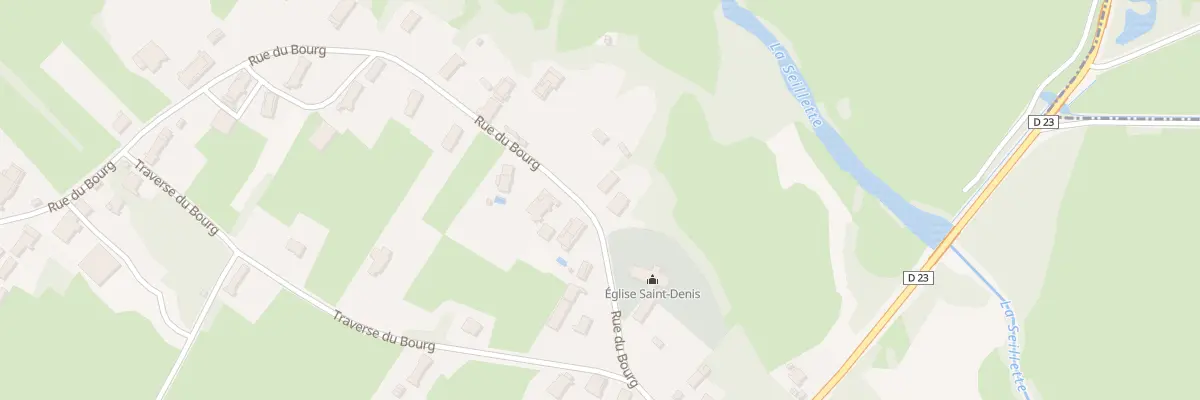 Plan du 288 Rue du Bourg à Frangy-en-Bresse