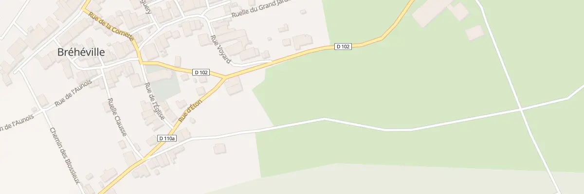 Plan du 3 Rue d’Eton à Bréhéville