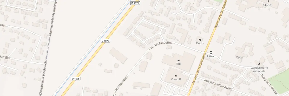 Plan du 110 Rue des Mouettes à Ambérieu-en-Bugey