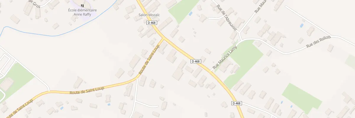 Plan du 4 Rte de Lons à Saint-Aubin