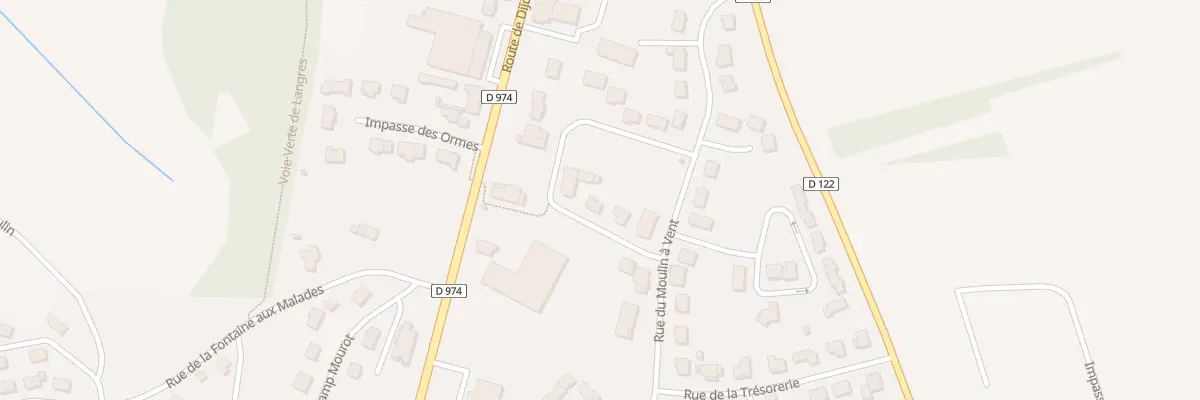 Plan du 6 Rue Champ Bouillon à Saints-Geosmes