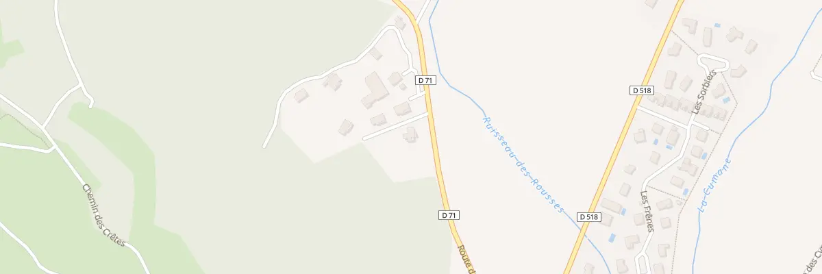 Plan du 6246 Village et Cascade à Saint-Vérand